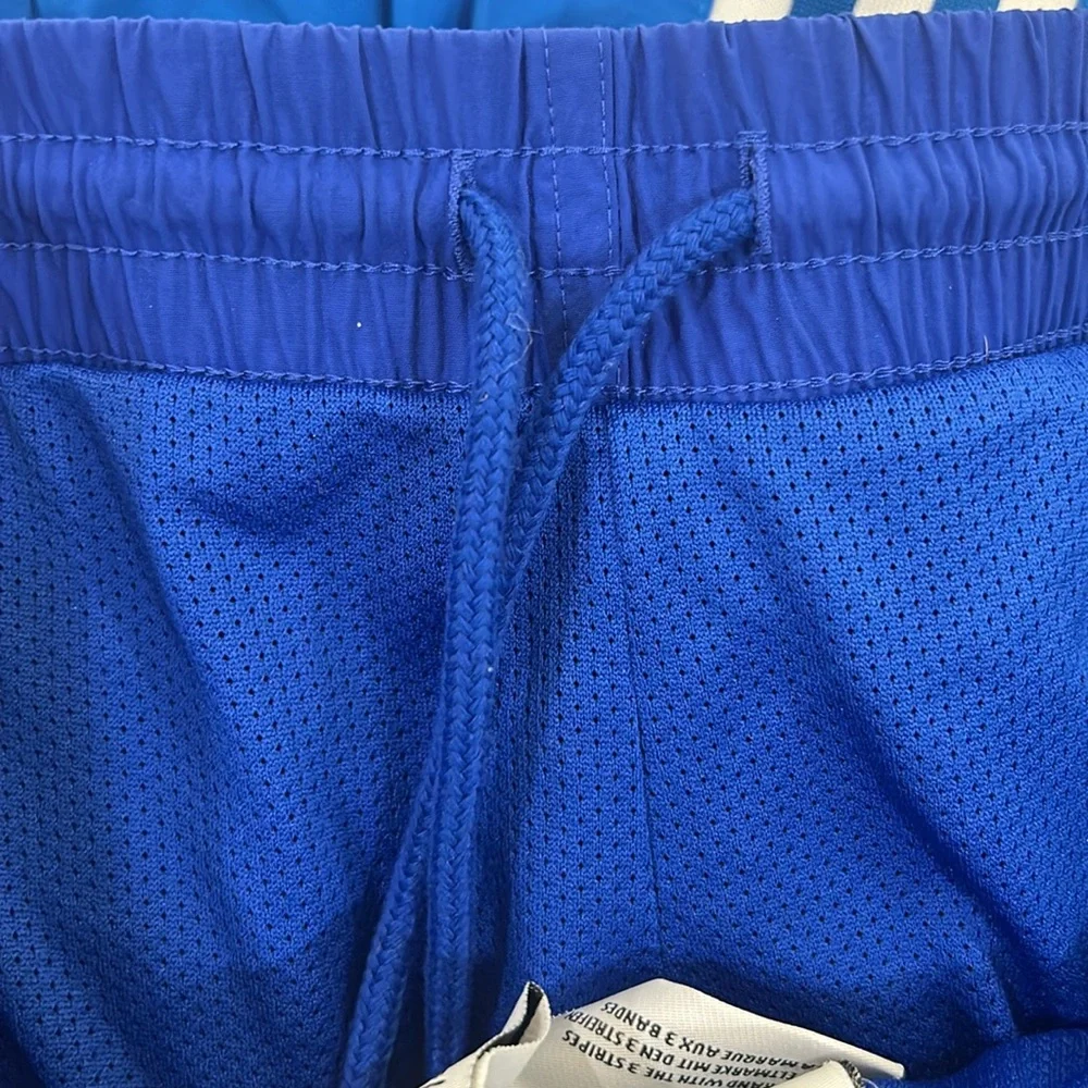 adidas Bold Blue TNT Windbreaker Track Pants Size Small